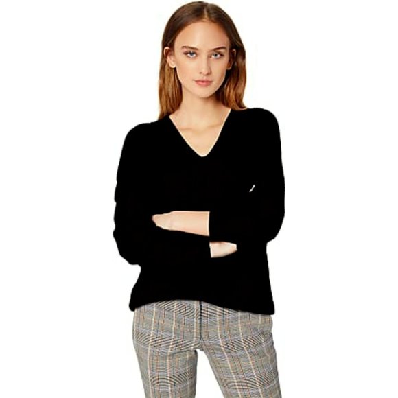 CALVIN KLEIN Waffle Knit Sweater - Picture 1 of 7